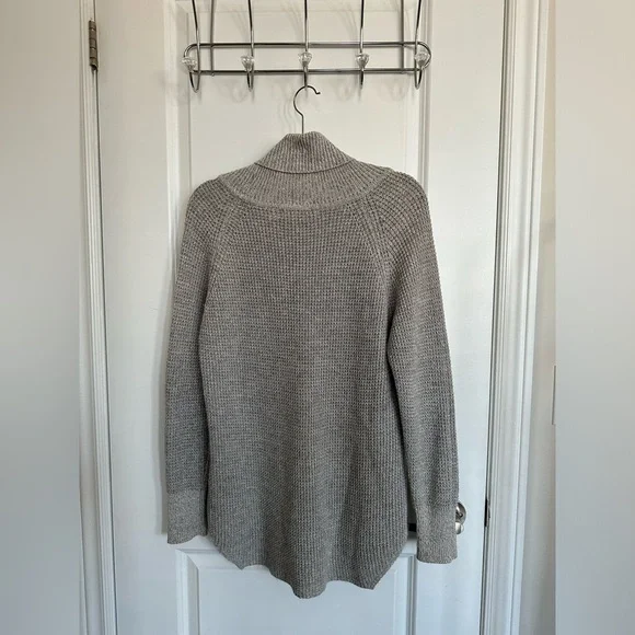 Heather Grey Turtle Neck Sweater - Seven Sisters - Picture 2 of 2